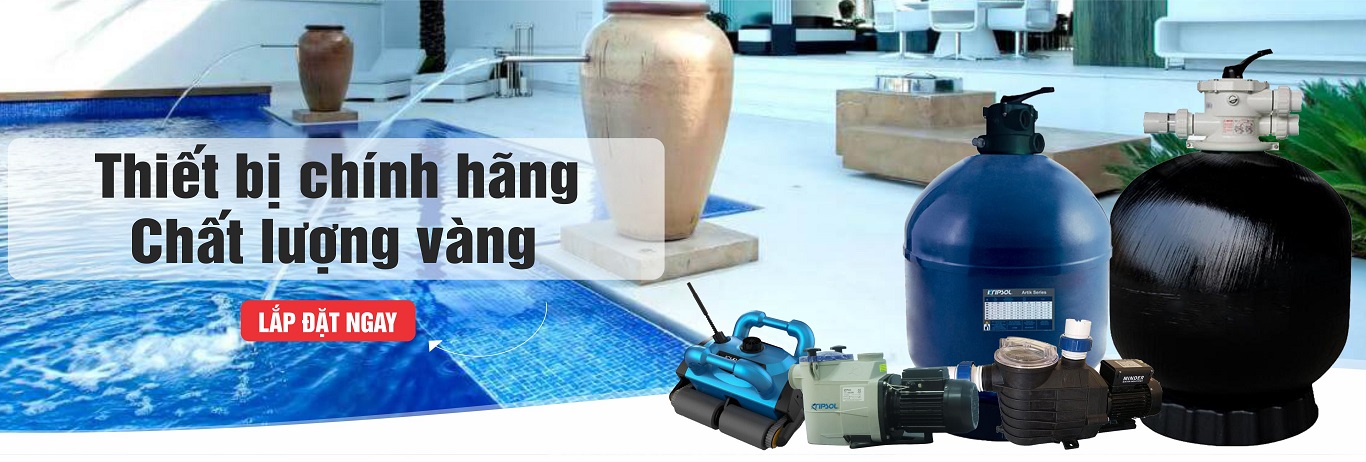 Banner thiết bị bể bơi