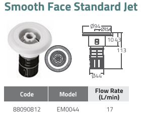 Đầu Jet massage EM0044 Đầu Jet massage EM0044
