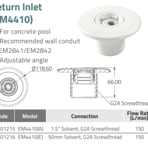 Đầu trả nước EM4410