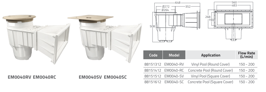 Skimmer EM0040 1