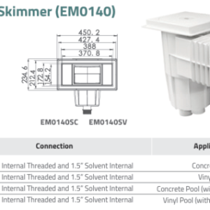 Skimmer EM0140