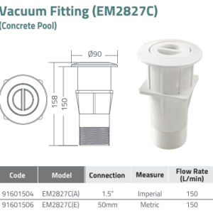 Mắt hút vệ sinh EM2827C