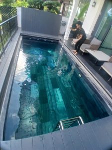 Vận hành và bảo trì bể bơi tại Căn Hoa Sữa 545 Vinhomes