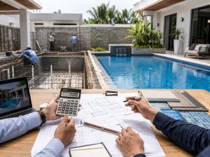 Dự toán chi phí thi công bể bơi